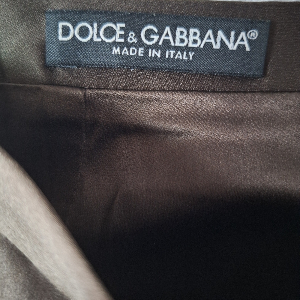 DOLCE& GABBANA Classic Black Pencil Skirt - Picture 6 of 10